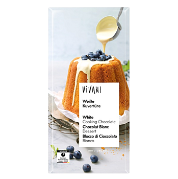 VIVANI Čokoláda biela na varenie BIO 150 g (Čokolády) - Biele, Na varenie
