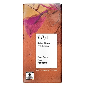 VIVANI Čokoláda horká 71% BIO 80g (Čokolády) - Horké, BIO