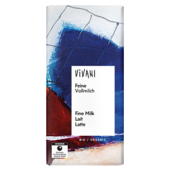 VIVANI Čokoláda mliečna BIO 80 g (Čokolády) - Mliečne