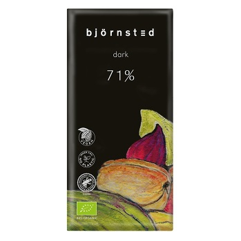 VIVANI Horká čokoláda 71% björnsted BIO 100 g (Čokolády) - Horké, BIO