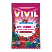 VIVIL Multivitamín lesné plody drops bez cukru 120 g