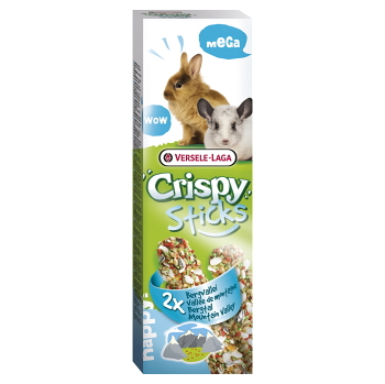 VERSELE-LAGA Crispy Sticks pre králiky/činčily byliny 2 x 70 g