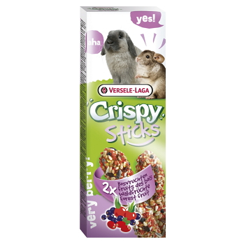 VERSELE-LAGA Crispy Sticks pre králiky/činčily lesné ovocie 110 g