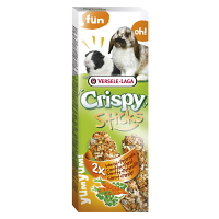 VERSELE-LAGA Crispy Sticks pre králiky/morčatá mrkva/petržlen 110 g