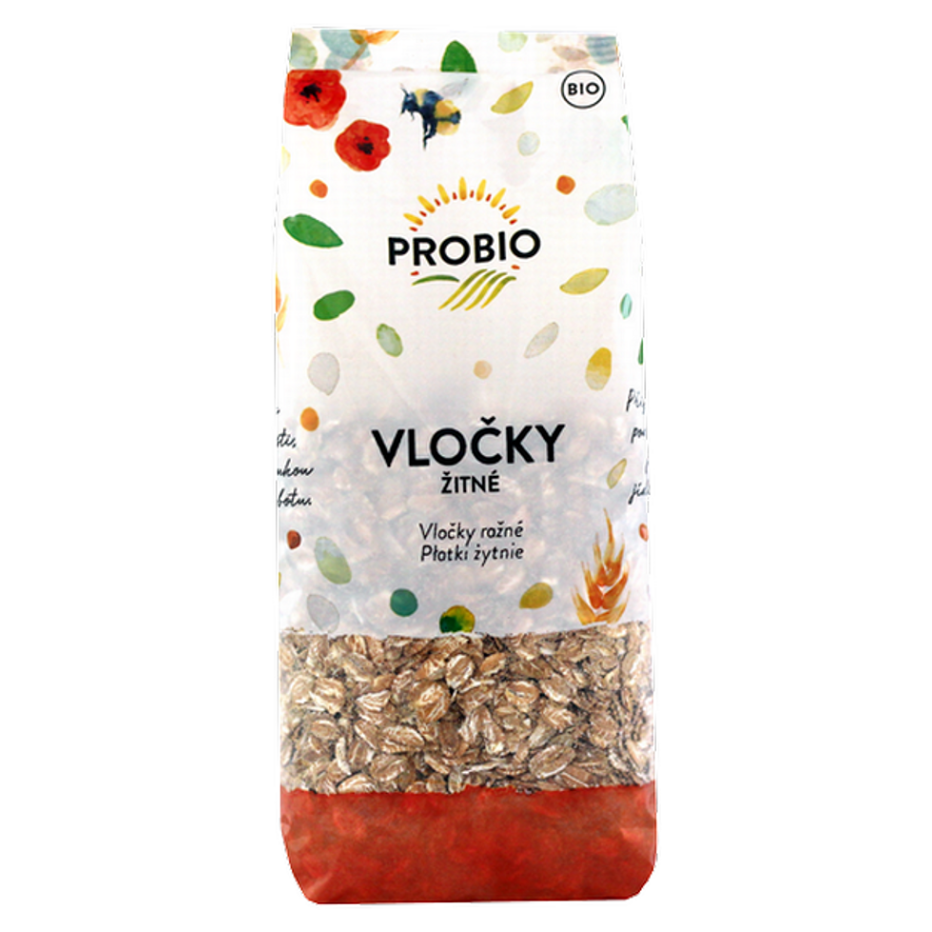 PROBIO Vločky ražné BIO 250 g