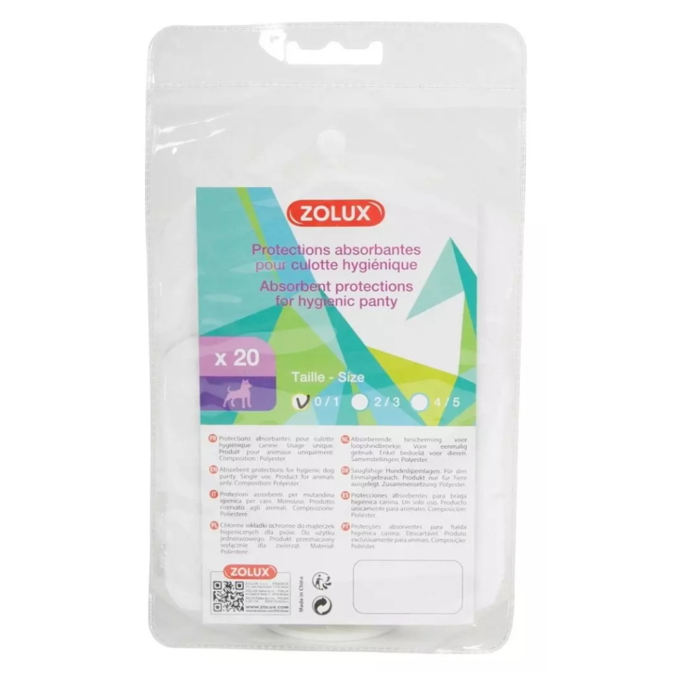 E-shop ZOLUX Vložka do háracích nohavičiek T0-T1 20 ks