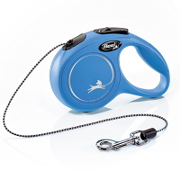 FLEXI New Classic vodítko pre psov lanko modrá 1 ks, Veľkosť vodítka: XS - 3 m