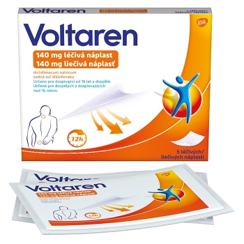 VOLTAREN 140 mg liečivá náplasť 5 ks