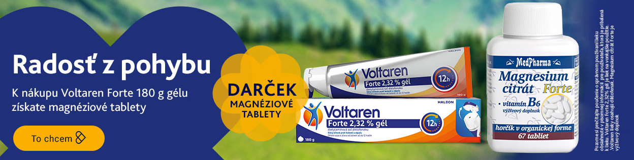 DARČEK ZADARMO na nákup Voltaren