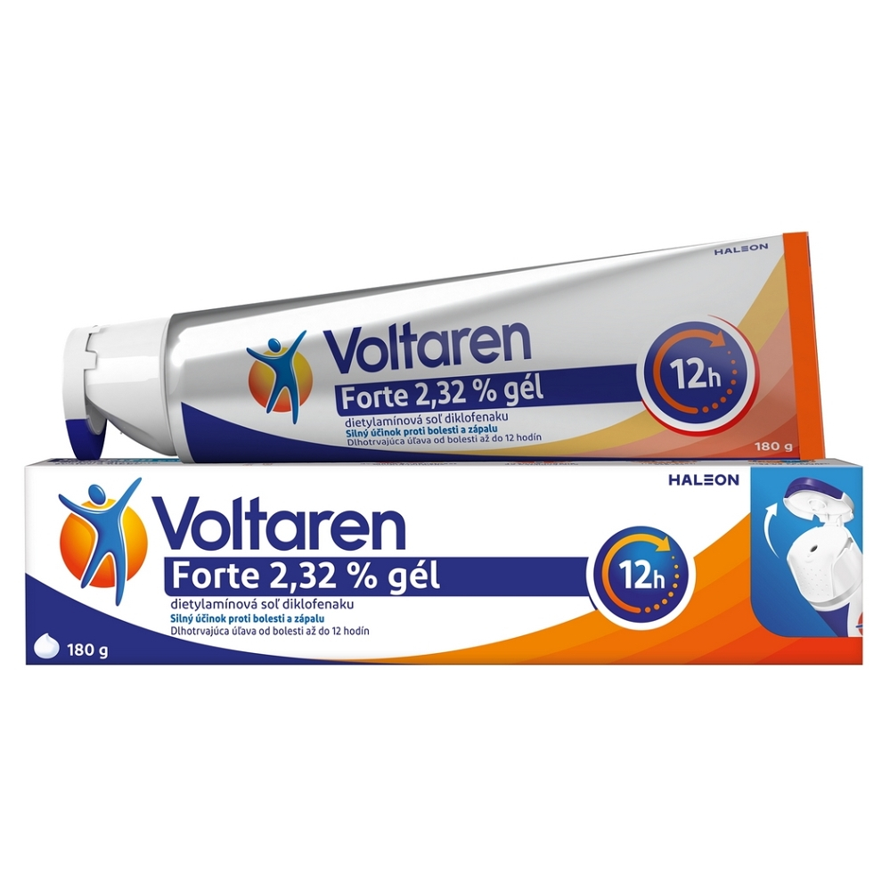 Voltaren Voltaren Forte 2,32% dermálny gél proti bolesti, zápalu, opuchu 180 g kúpite na Mojalekaren.sk