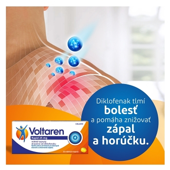 VOLTAREN Rapid 25 mg 20 kapsúl