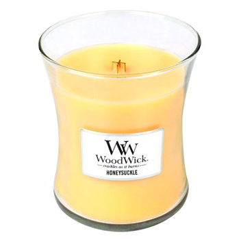 WOODWICK Vonná sviečka váza Honeysuckle 275 g