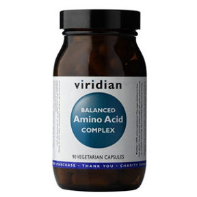 Viridian Nutrition Balanced Amino Acid Complex podpora správneho fungovania organizmu 90 cps