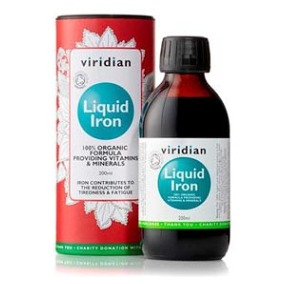 VIRIDIAN Nutrition liquid iron 200 ml (Železo)