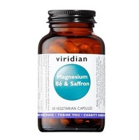 VIRIDIAN Nutrition Magnesium B6 & Saffron 60 kapsúl