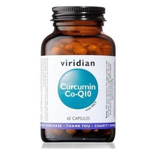 VIRIDIAN Nutrition curcumin Co-Q10 60 kapsúl