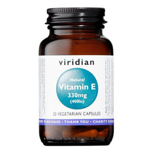 VIRIDIAN Nutrition Vitamin E 330 mg 400 I.U. 30 kapsúl kúpite na Mojalekaren.sk