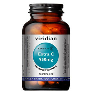 VIRIDIAN Nutrition Extra C 950 mg 90 kapsúl
