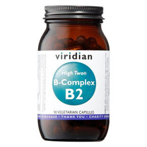 VIRIDIAN Nutrition B-Complex B2 High Two 90 kapsúl