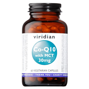 Viridian Nutrition Co-enzym Q10 with MCT 30 mg podpora športového výkonu 60 cps