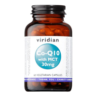 VIRIDIAN Nutrition Co-Q10 with MCT 60 kapsúl