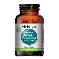 VIRIDIAN Nutrition organic icelandic angelica 30 kapsúl