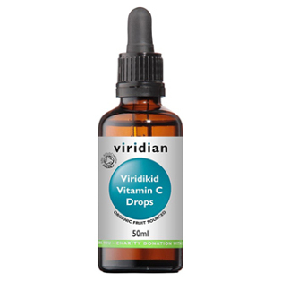 VIRIDIAN Nutrition organic viridikid vitamin C drops 50 ml