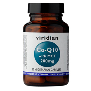 VIRIDIAN Nutrition Co-enzym Q10 with MCT 200 mg 30 kapsúl