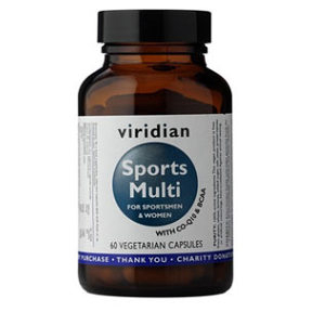 Viridian Nutrition Multivitamin Sports Formula komplexný multivitamín s minerálmi pre športovcov 60 cps kúpite na Mojalekaren.sk