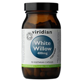 VIRIDIAN Nutrition White Willow Bark 400 mg 90 kapsúl