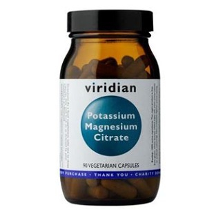 VIRIDIAN Nutrition Potassium Magnesium Citrate 90 kapsúl (Magnézium (Horčík)) - Viaczložkové