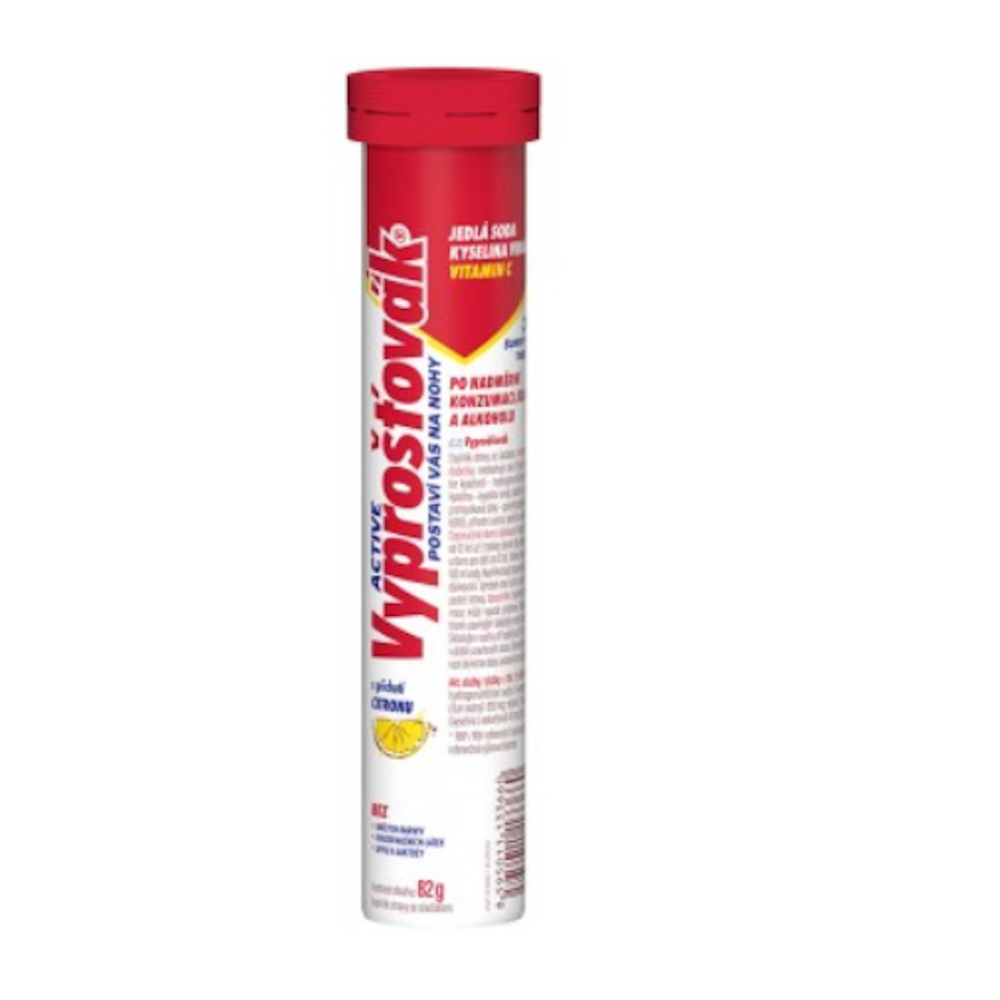 Vitar Vyprošťovák Active tablety príchuť lemon 20 tbl kúpite na Mojalekaren.sk