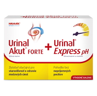 URINAL Akut forte 10 tabliet + URINAL Express pH 6 vrecúšok