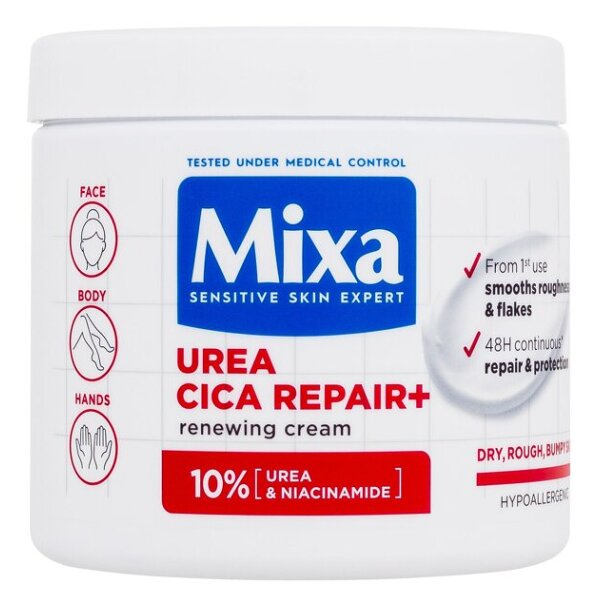 MIXA Telový krém Urea Cica Repair+ 400 ml kúpite na Mojalekaren.sk
