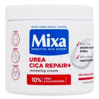 MIXA Telový krém Urea Cica Repair+ 400 ml