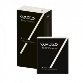 WADEX Kondóm Elite Pleasure 3 ks