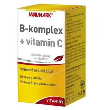 WALMARK B-KOMPLEX PLUS s vitamínom C tbl (žuvacie) 1x30 ks