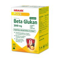 WALMARK Beta Glukán premium 200 mg 60 tabliet