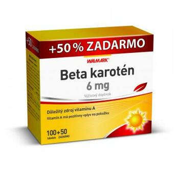 WALMARK BETA KAROTÉN 6 mg cps 100+50 ks zadarmo (150 ks)