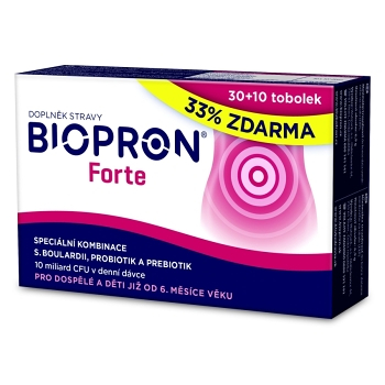 BIOPRON Forte 30 kapsúl +10 kapsúl ZADARMO