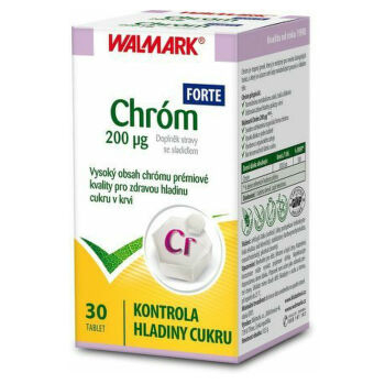 WALMARK Chróm FORTE 200 mg 30 tabliet