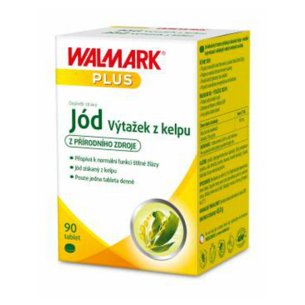 Walmark Jód z kelpu tablety pre správnu funkciu štítnej žľazy 90 tbl