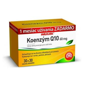 WALMARK Koenzym Q10 60 mg 30 + 30 kapsúl ZADARMO : Výpredaj