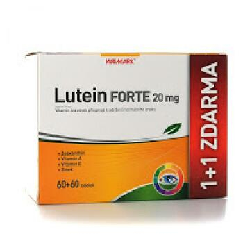 WALMARK Luteín forte 20 mg 60 + 60 toboliek ZADARMO