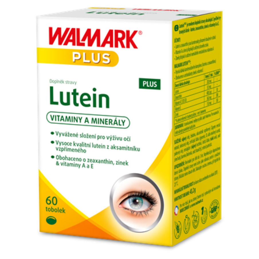 Walmark Luteín PLUS tobolky na podporu zdravia zraku 60 tbl kúpite na Mojalekaren.sk