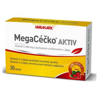WALMARK Megacéčko aktív 600 mg 30 tabliet