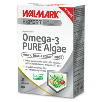 WALMARK Omega-3 PURE Algae 30 kapsúl