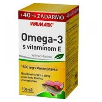 WALMARK Omega3 s vitamínom E 100 + 40 toboliek ZADARMO