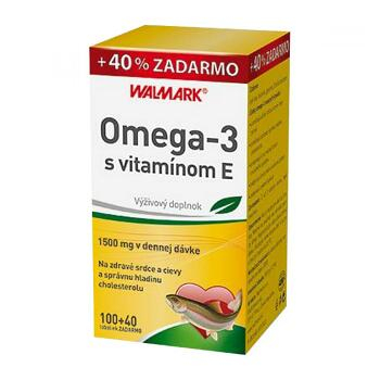 WALMARK Omega3 s vitamínom E forte 100 + 40 kapsúl ZADARMO : Výpredaj