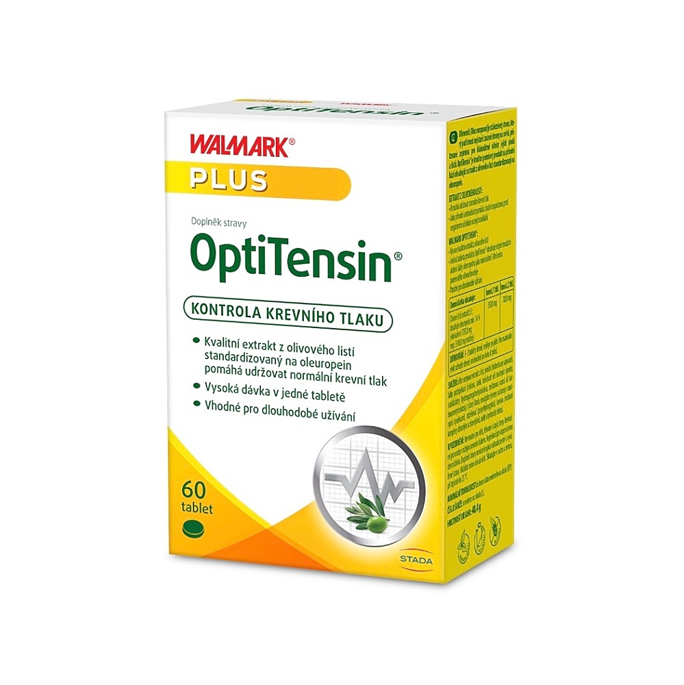 Walmark OptiTensin tablety pre normálnu činnosť kardiovaskulárneho systému 60 tbl kúpite na Mojalekaren.sk